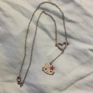 Hello kitty Diamond necklace